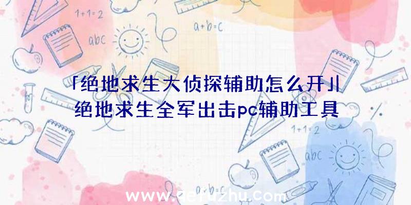 「绝地求生大侦探辅助怎么开」|绝地求生全军出击pc辅助工具